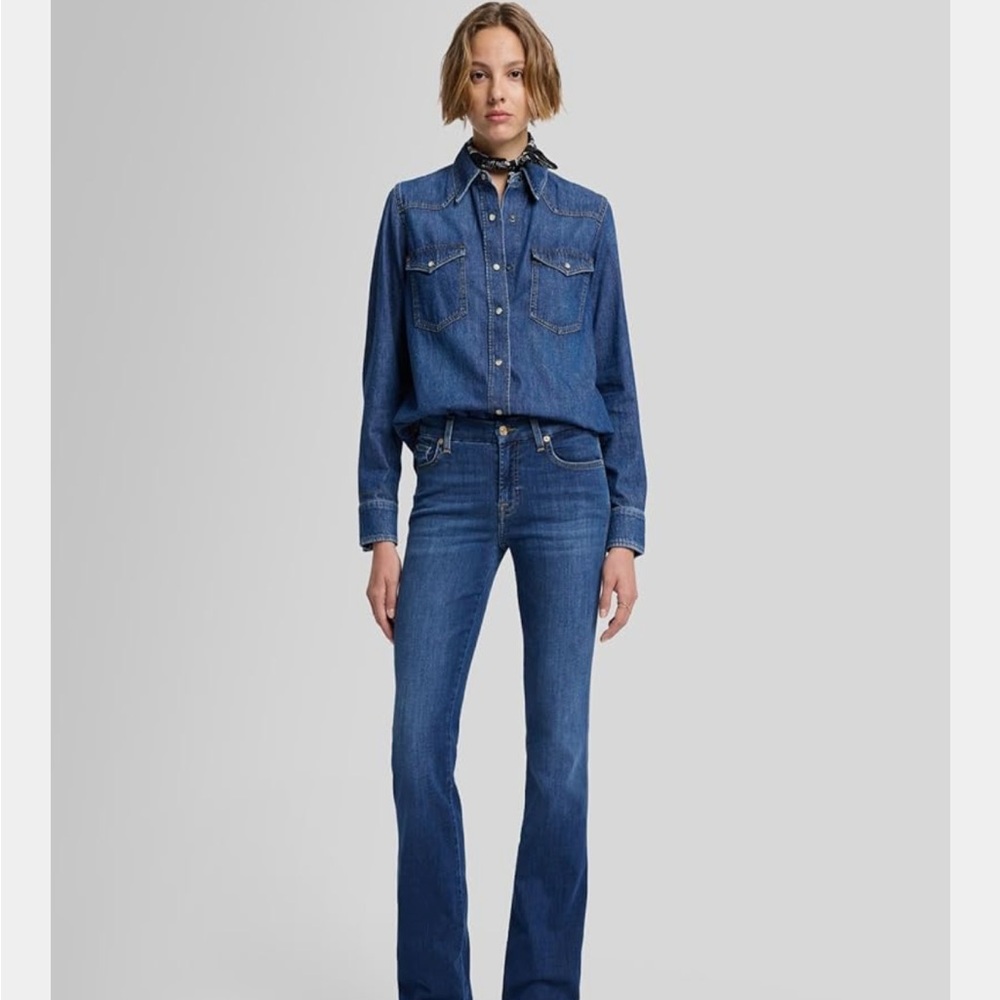 Seven for all mankind Midrise Kimmie Bootcut